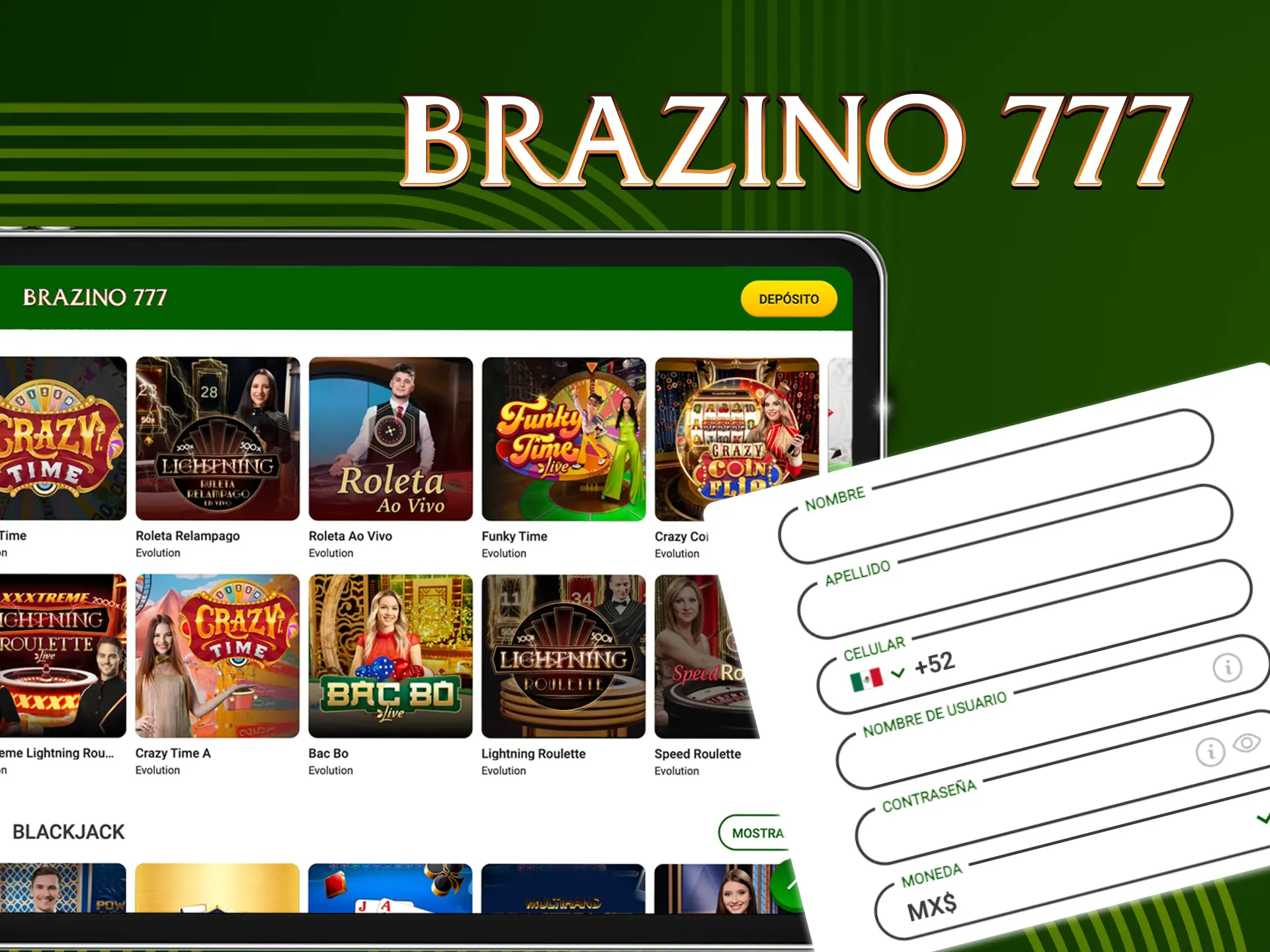 Lo que necesitas para empezar a jugar en Brazino777 Casino.