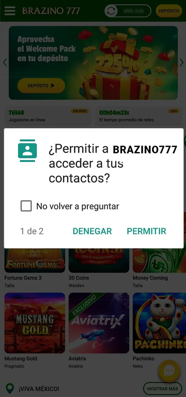 Desbloquea las funciones adicionales de la aplicación Brazino777.