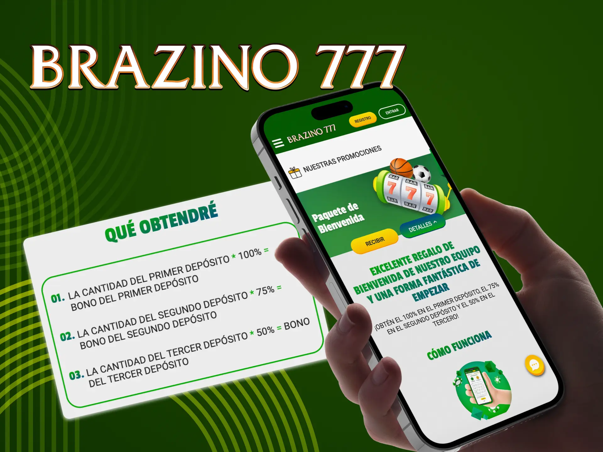 Los nuevos jugadores de Brazino777 recibirán agradables cumplidos por ingresar fondos en sus cuentas.