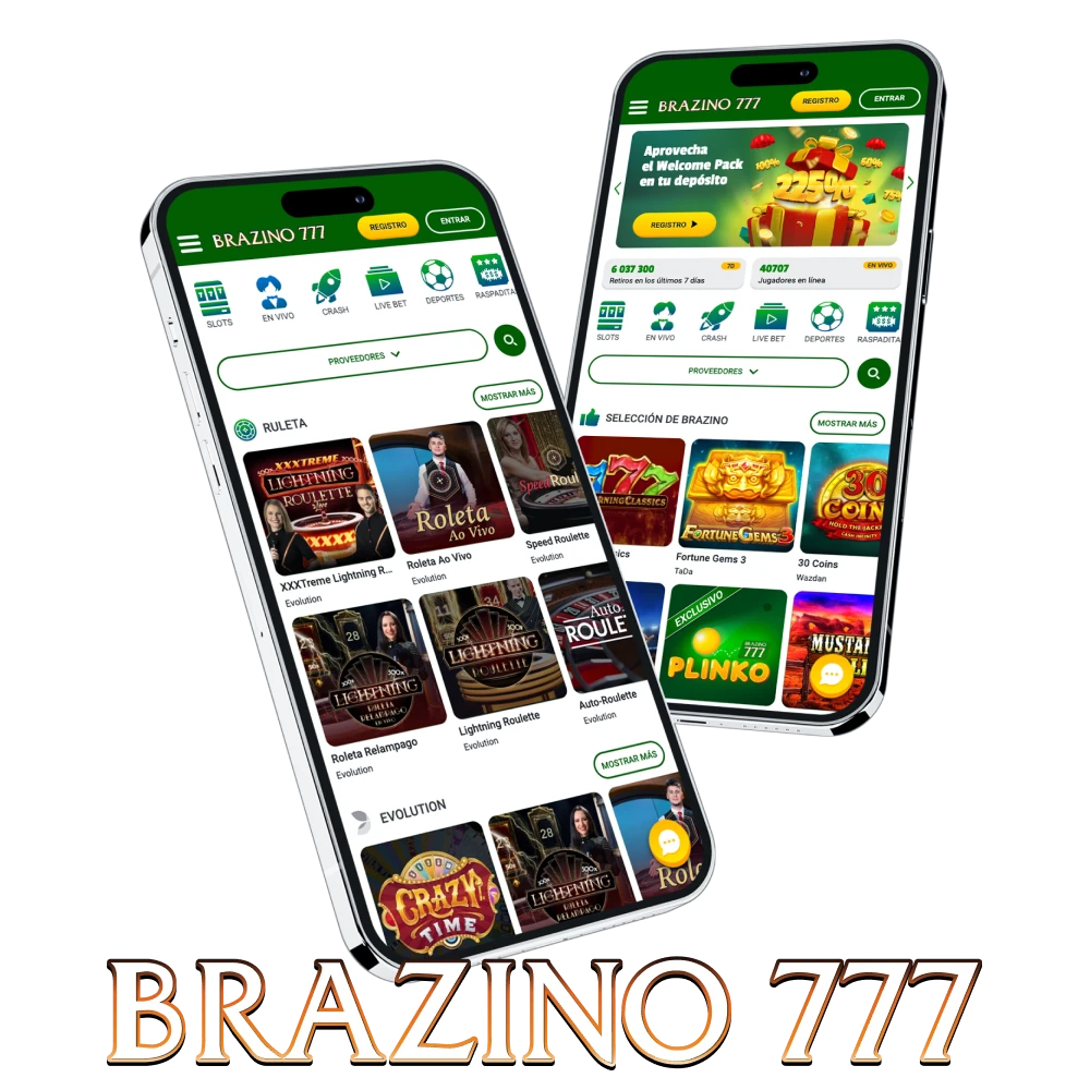 La aplicación Brazino777 permitirá a los usuarios disfrutar del juego.