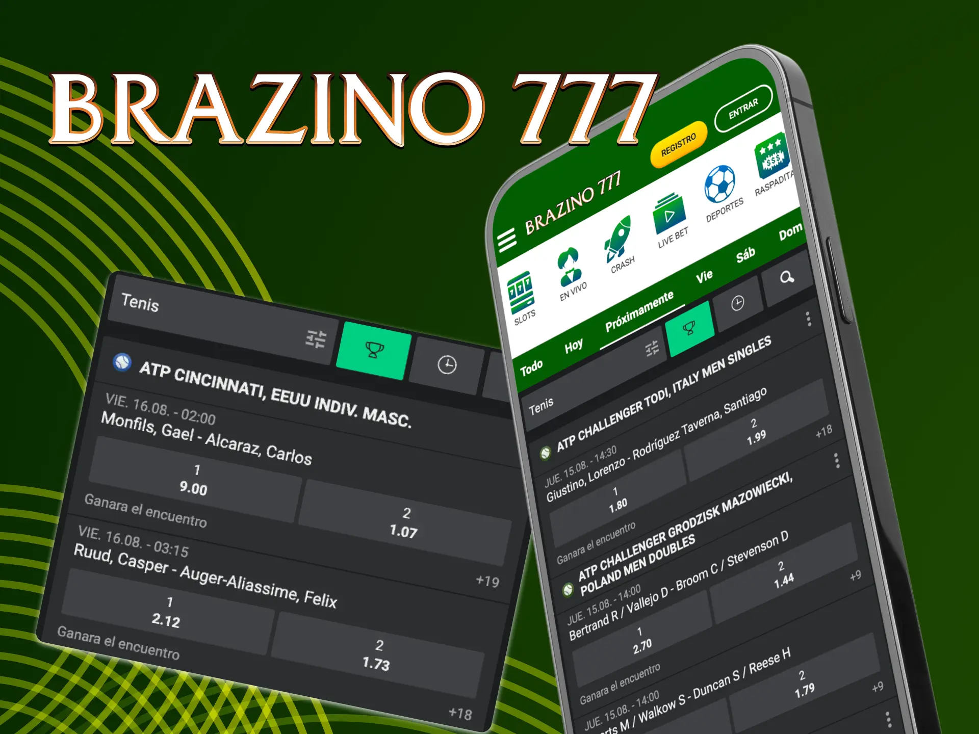 Prueba tu suerte en el deporte más popular del mundo con el equipo de jugadores afines de Brazino777.