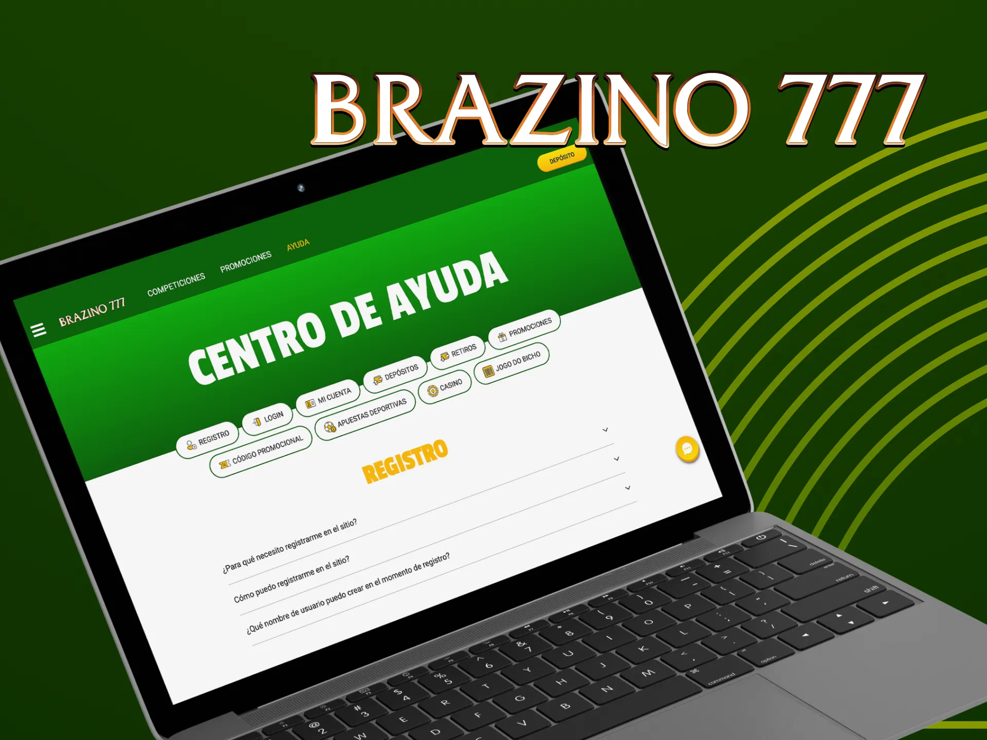 Encuentra la respuesta a tu pregunta en la sección de preguntas frecuentes de Brazino777.