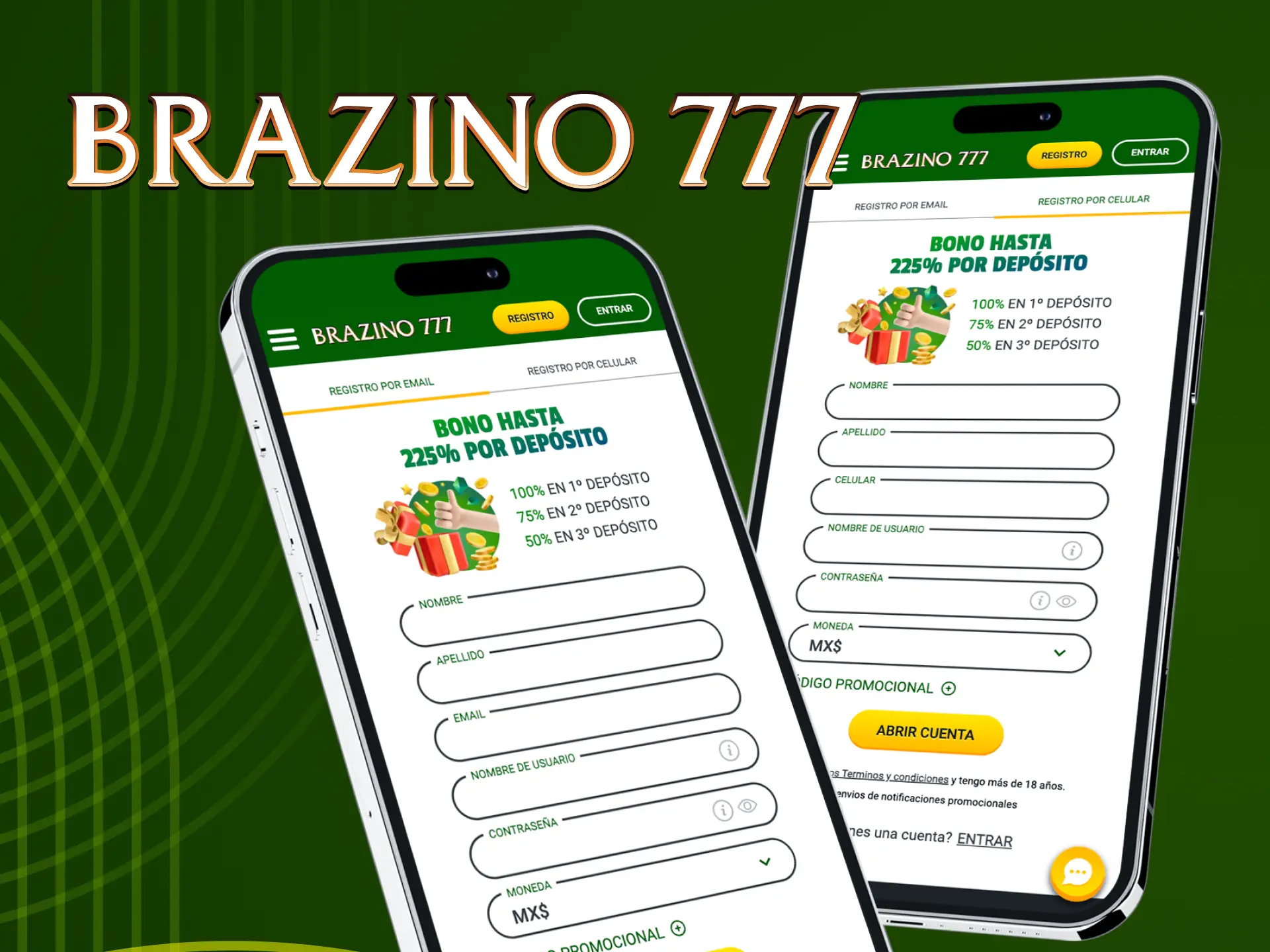 Averigua cuáles son los requisitos de Brazino777 a la hora de registrarte.