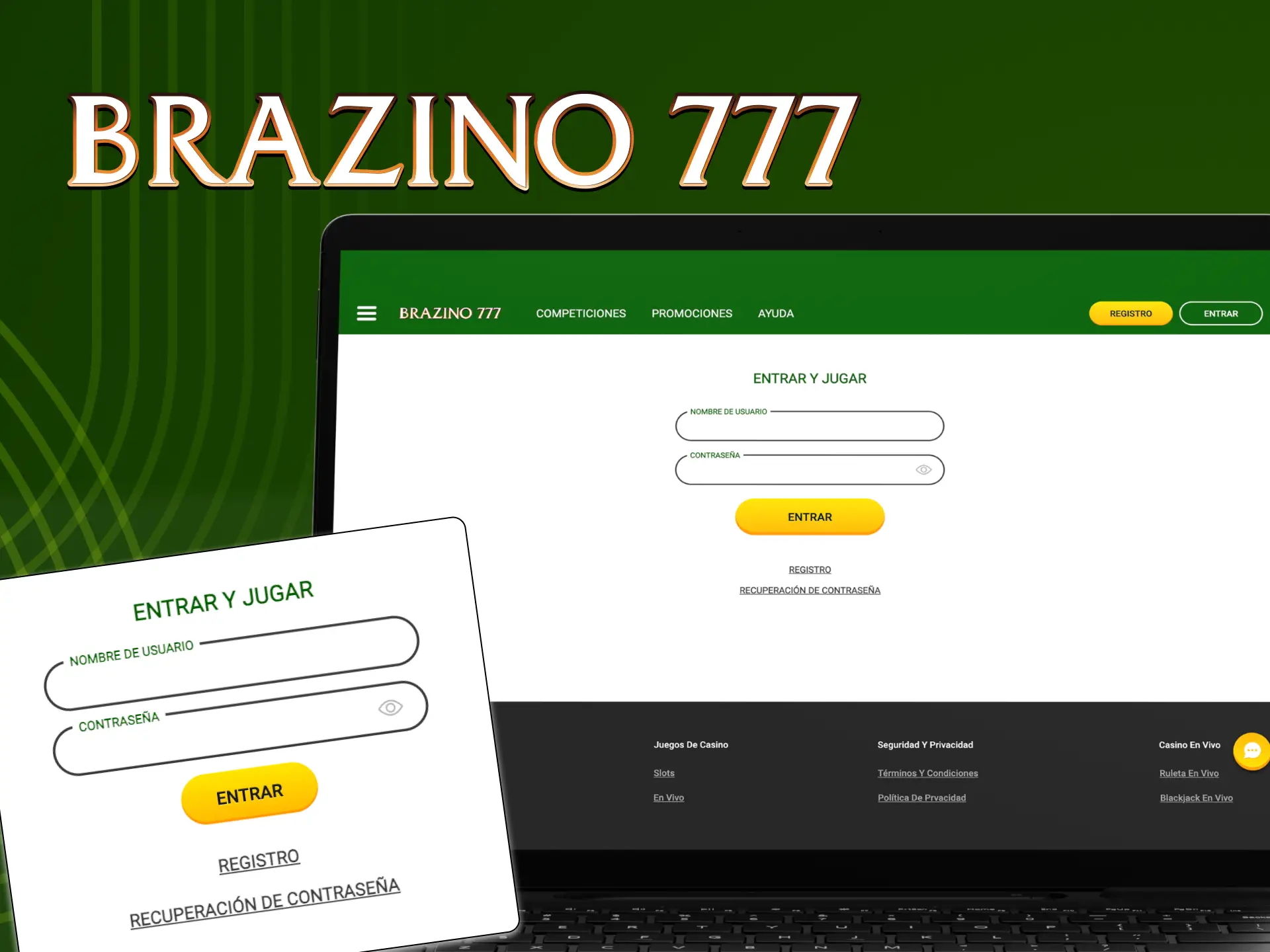 Los apostadores de Brazino777 tienen la opción de iniciar sesión en el software para smartphones.